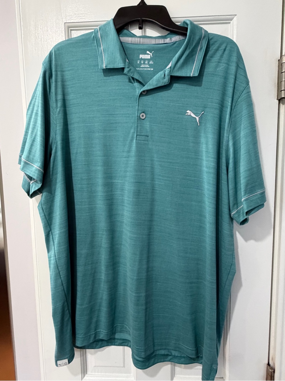 Puma Teal Green Men’s Polo Shirt